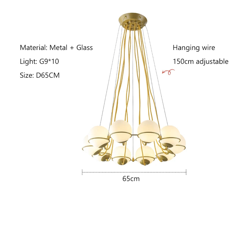 Nordic Magic Bean Chandelier