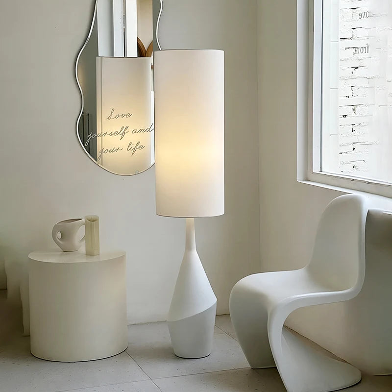 Nordic Cream Wabi-Sabi Floor Lamp
