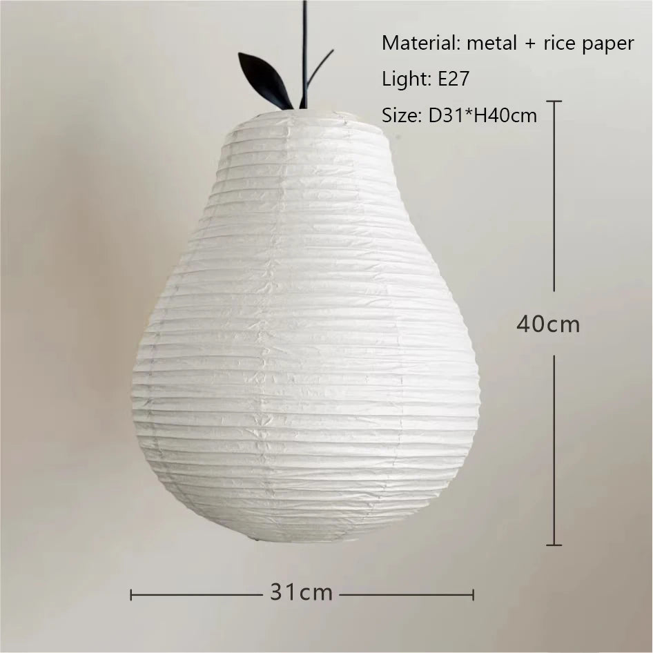 Nordic Rice Paper Pendant Light