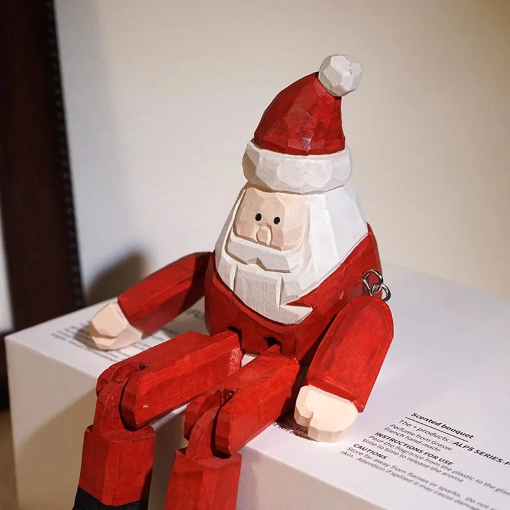 Santa Claus Wood Sculpture