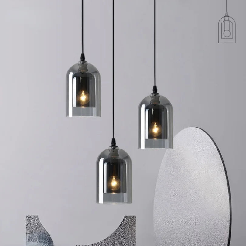 Nordic Modern Glass Pendant Light