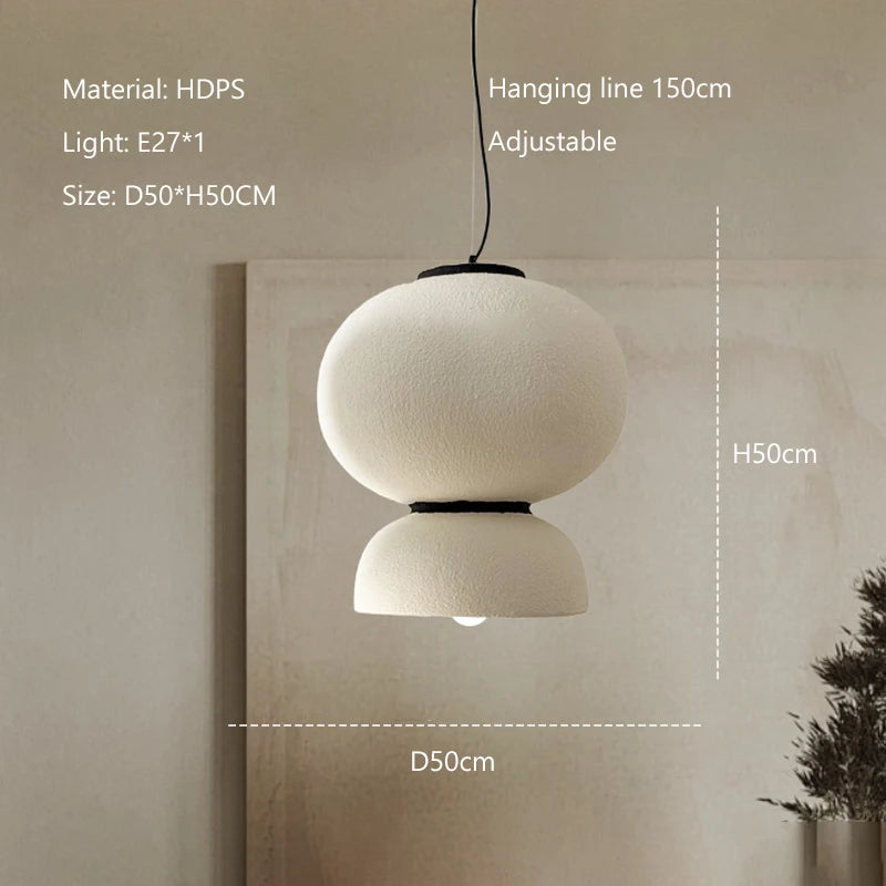Nordic Wabi-Sabi Pendant Light