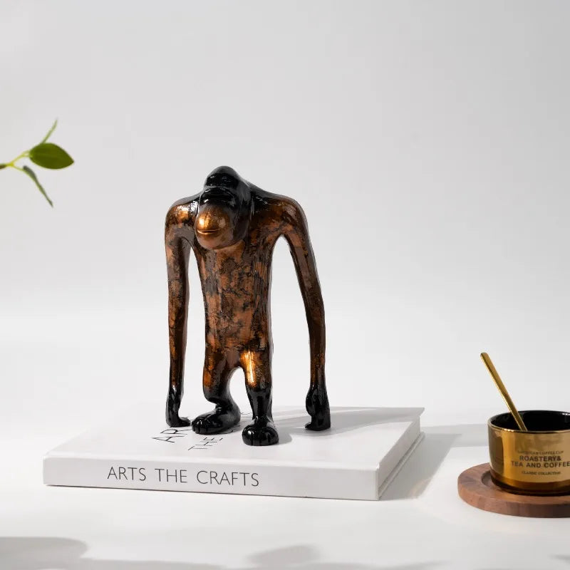 Creative Gorilla Resin Ornament