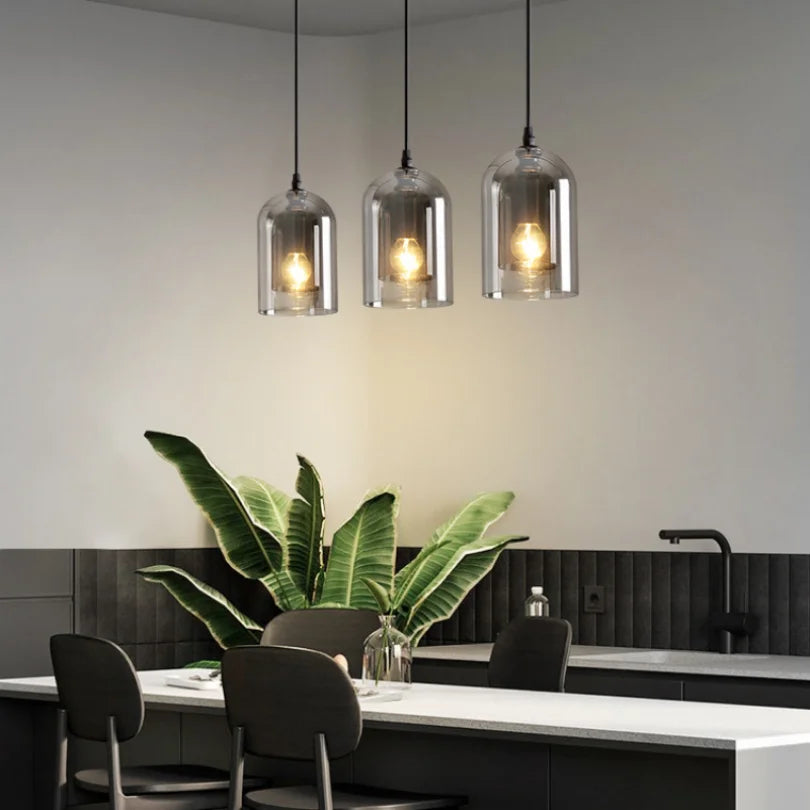 Nordic Modern Glass Pendant Light