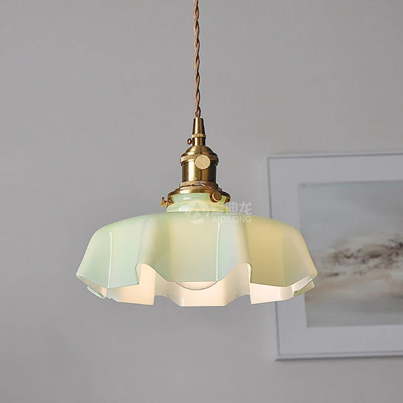 Nordic Cream Glass Pendant Light
